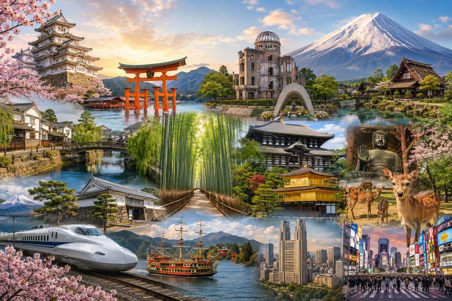 Cherry Blossom Golden Route with Hiroshima 2027
